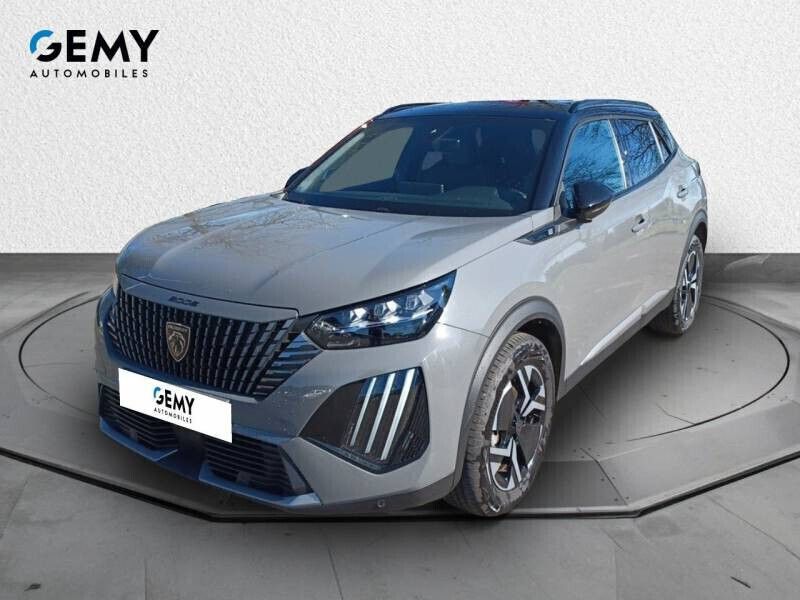 Gris Utilisé 2024 Peugeot e-2008 GTi SUV | 28 900 € (Prix cher) - Image 1/4