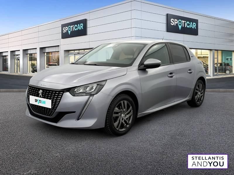 Gris Utilisé 2021 Peugeot 208 Style Citadine | 11 990 € (Prix juste) - Image 1/4