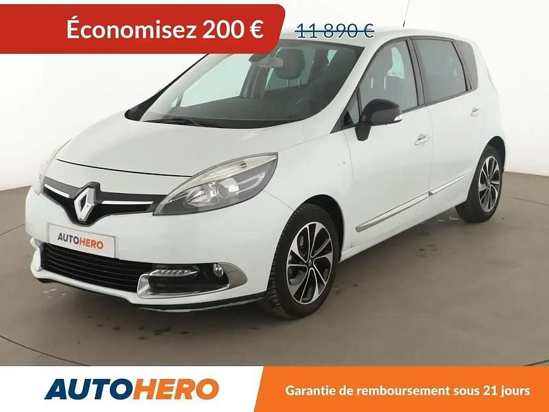 Blanc Utilisé 2014 Renault Scénic III Bose Edition Monospace | 11 690 € (Prix assez cher) - Image 1/2