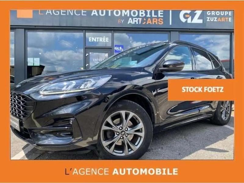 Noir Utilisé 2021 Ford Kuga ST-Line X SUV | 18 900 € (Prix juste) - Image 1/4
