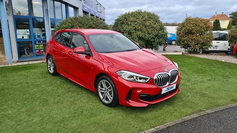 Rouge Occasion 2024 BMW 118 M Sport Citadine | 26 780 € (Bon prix) - Image 1/4