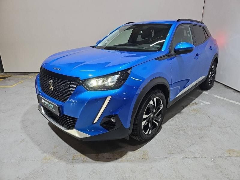 Bleu Utilisé 2021 Peugeot 2008 Allure SUV | 15 989 € (Prix assez cher) - Image 1/4