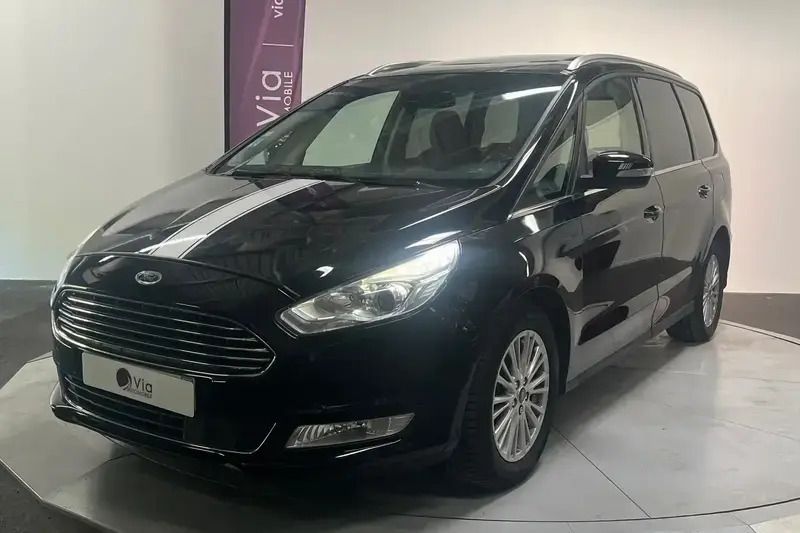 Noir Utilisé 2019 Ford Galaxy Titanium Monospace | 17 999 € (Prix juste) - Image 1/4