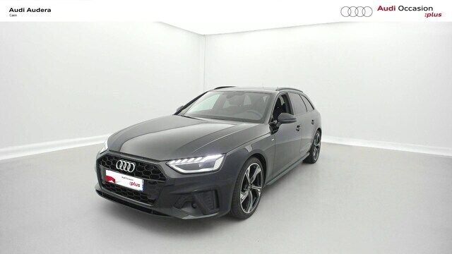 Noir mythe métallisé Utilisé 2024 Audi A4 S-Line Break | 44 990 € (Prix assez cher) - Image 1/4