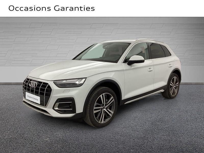 Blanc glacier metallise Utilisé 2022 Audi Q5 SUV | 46 900 € - Image 1/4