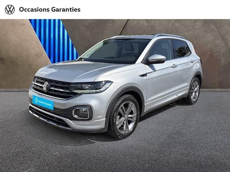 Reflet d'argent métallisée Utilisé 2022 VW T-Cross R-line SUV | 22 900 € (Prix juste) - Image 1/4