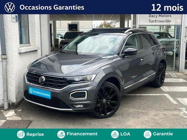 Noir Utilisé 2021 VW T-Roc Exclusive SUV | 26 390 € (Prix juste) - Image 1/4