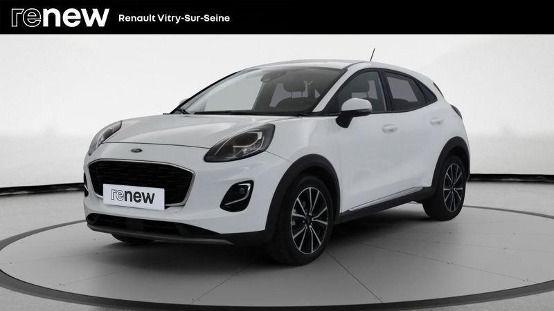 Blanc Utilisé 2021 Ford Puma Titanium SUV | 17 499 € (Bon prix) - Image 1/4