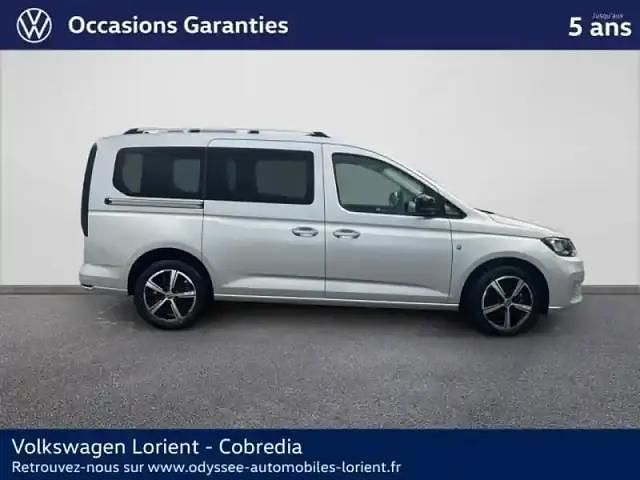 Nouvelle VW Caddy Maxi Life 2025 Reflet d'argent métallisé Monospace