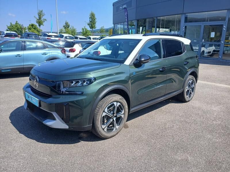 Vert montana (m) + blanc opale Utilisé 2025 Citroën e-C3 | 31 900 € (Prix cher) - Image 1/1