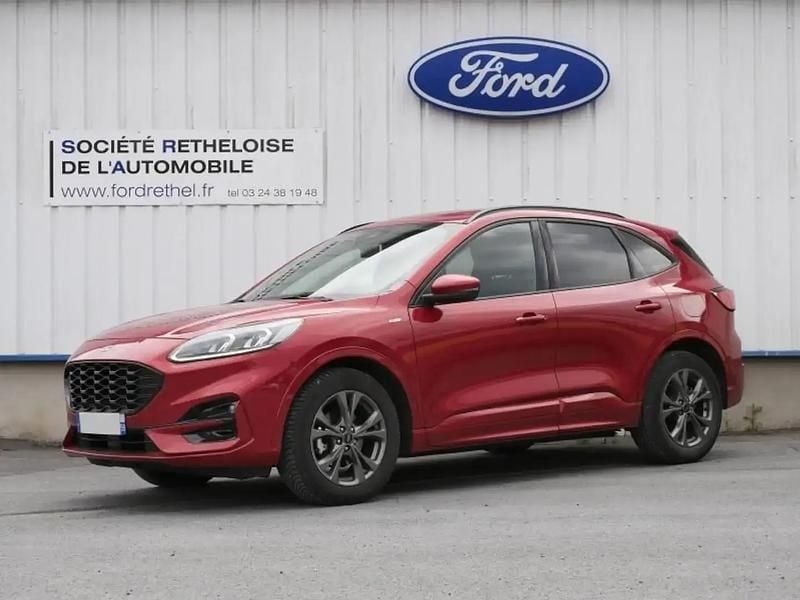 Rouge Utilisé 2022 Ford Kuga ST-Line X SUV | 25 990 € (Prix juste) - Image 1/4