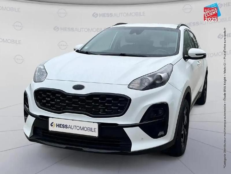 Blanc Utilisé 2021 Kia Sportage SUV | 21 499 € (Prix juste) - Image 1/4