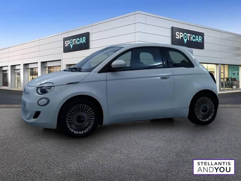 Blanc Utilisé 2023 Fiat 500e Berline | 12 990 € (Super prix) - Image 1/4