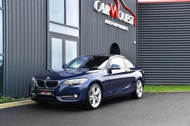 Occasion BMW 220 Sport Line 2016 Bleu Coupé