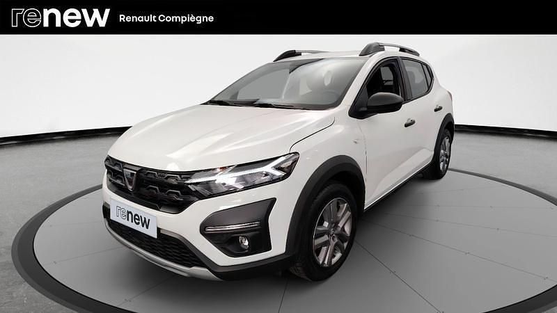 Blanc Utilisé 2022 Dacia Sandero Essentiel Citadine | 14 490 € (Prix juste) - Image 1/4