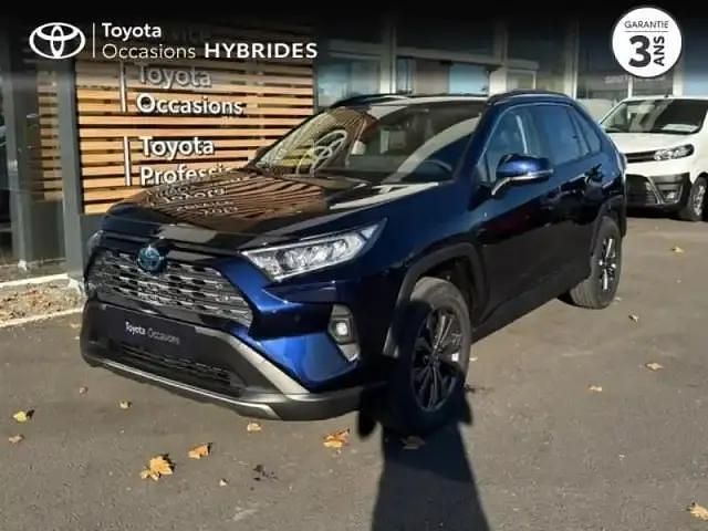 Bleu de prusse métallisé Utilisé 2025 Toyota RAV4 Hybrid SUV | 41 990 € (Bon prix) - Image 1/4