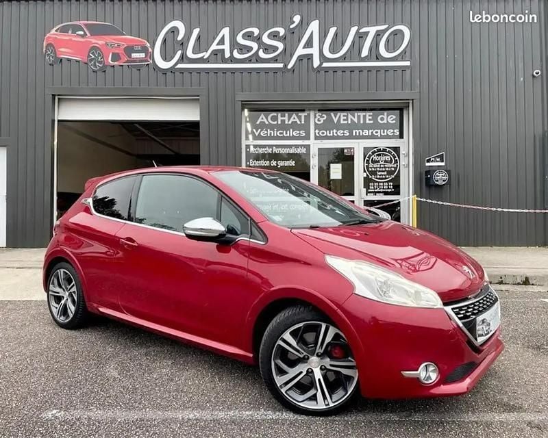 Rouge Occasion 2013 Peugeot 208 GTi Citadine | 10 990 € (Prix juste) - Image 1/4