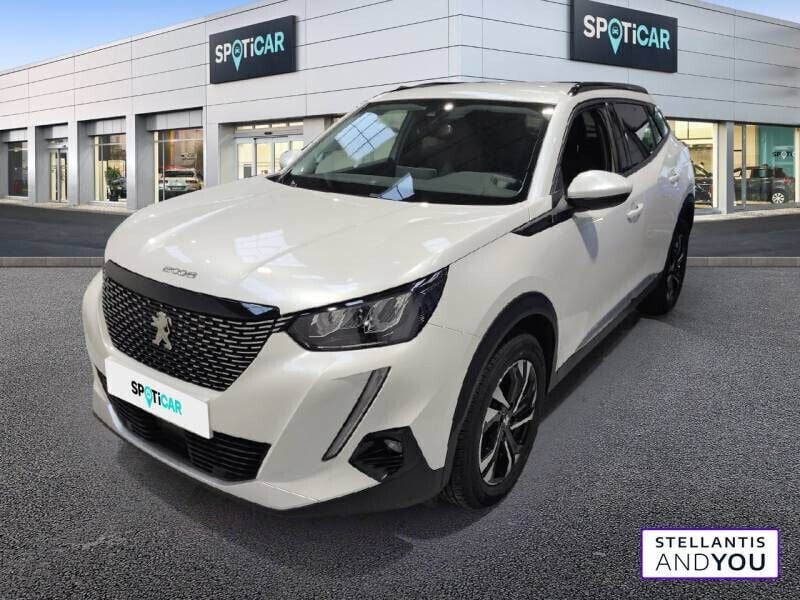 Blanc Utilisé 2021 Peugeot 2008 Allure SUV | 16 990 € (Prix juste) - Image 1/4