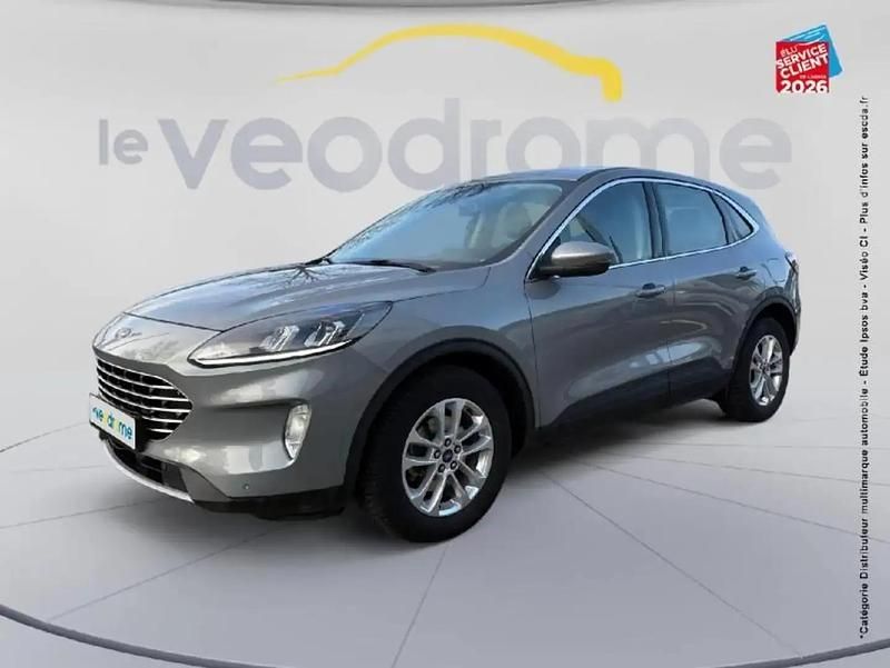 Gris lunaire Occasion 2020 Ford Kuga Titanium SUV | 19 499 € (Prix juste) - Image 1/4