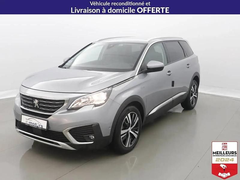 Gris Utilisé 2019 Peugeot 5008 Allure Monospace | 18 900 € (Prix cher) - Image 1/4