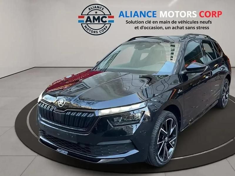 Noir Occasion 2023 Skoda Kamiq Monte Carlo SUV | 22 200 € (Prix juste) - Image 1/4