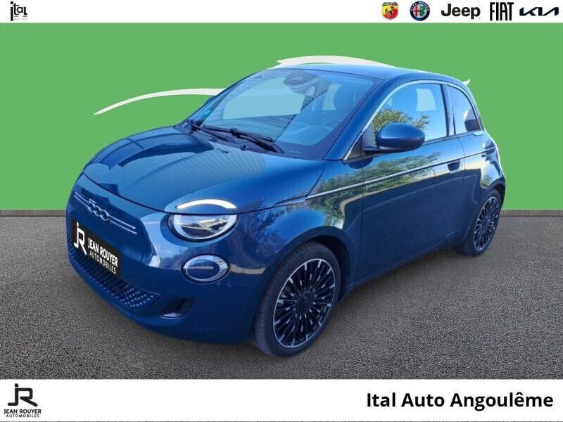 Vert Utilisé 2023 Fiat 500e Berline | 16 390 € (Super prix) - Image 1/4