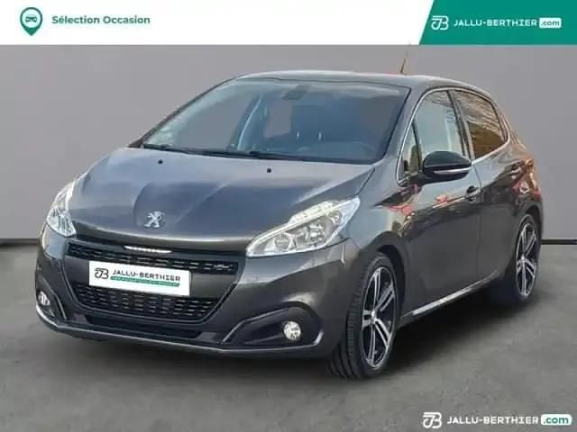 Gris hurricane Occasion 2019 Peugeot 208 GT-line Citadine | 11 490 € (Super prix) - Image 1/4