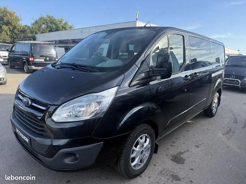 Noir Utilisé 2014 Ford Transit Custom Trend Van | 18 990 € (Prix assez cher) - Image 1/4
