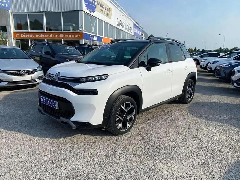 Blanc Utilisé 2022 Citroën C3 Aircross Shine SUV | 20 980 € (Prix cher) - Image 1/4