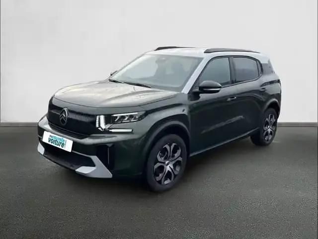 Vert Occasion 2025 Citroën e-C3 Aircross Comfort SUV | 26 999 € (Bon prix) - Image 1/4