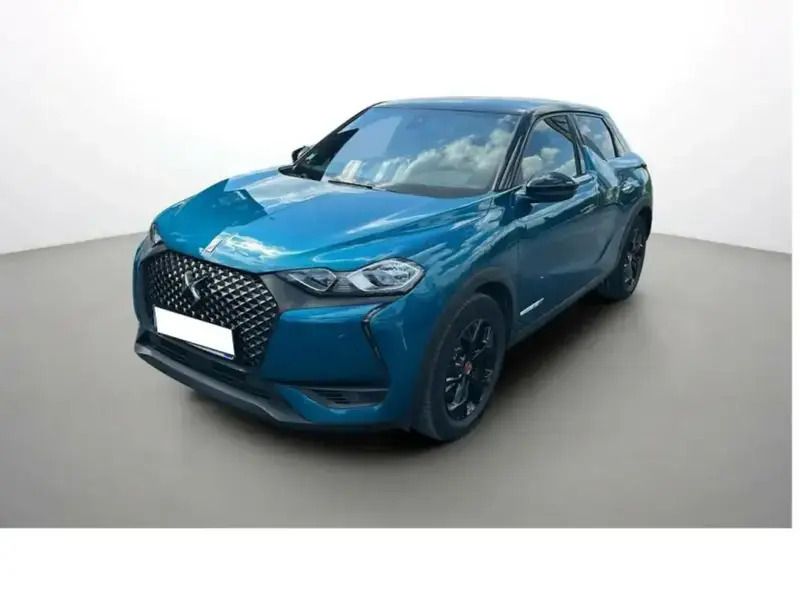 Bleu Utilisé 2021 DS Automobiles DS3 Crossback E-Tense Performance SUV | 20 990 € (Prix cher) - Image 1/2