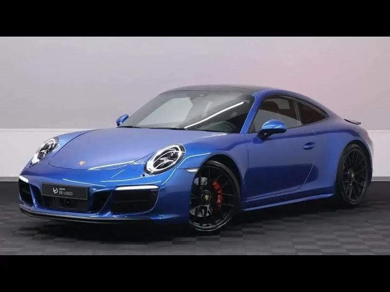 Bleu Occasion 2018 Porsche 911 Carrera 4 GTS Coupé | 124 990 € (Super prix) - Image 1/4