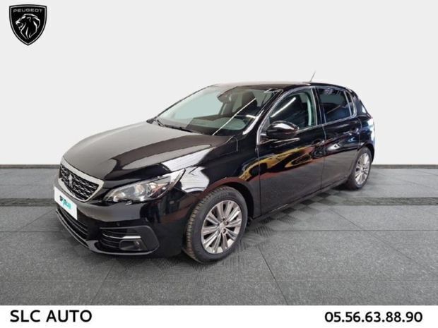Noir Utilisé 2021 Peugeot 308 Allure | 15 490 € (Bon prix) - Image 1/4