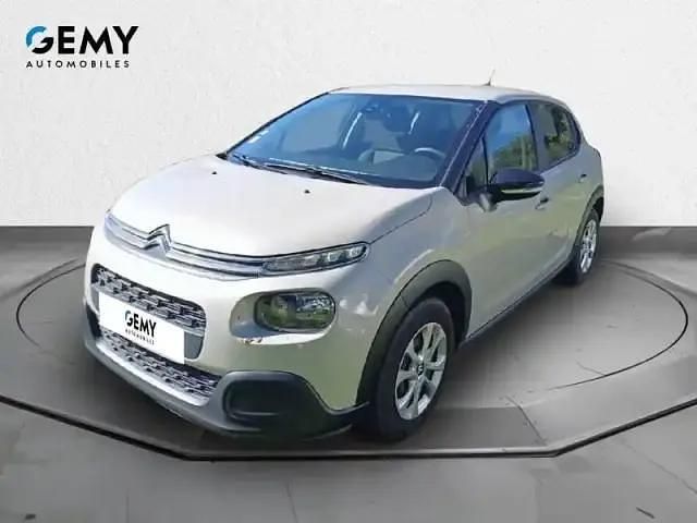 Beige Utilisé 2019 Citroën C3 PureTech Berline | 8 800 € - Image 1/4