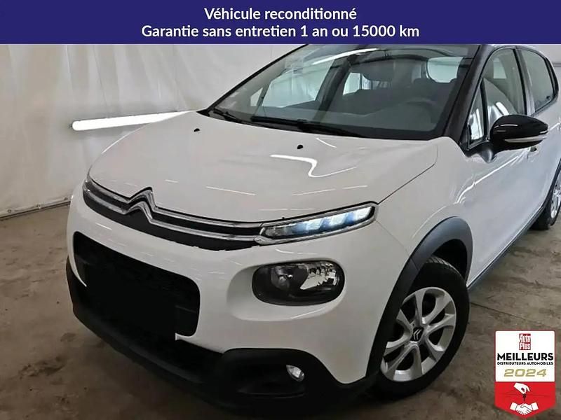 Blanc Occasion 2019 Citroën C3 Feel Citadine | 8 900 € (Prix juste) - Image 1/4