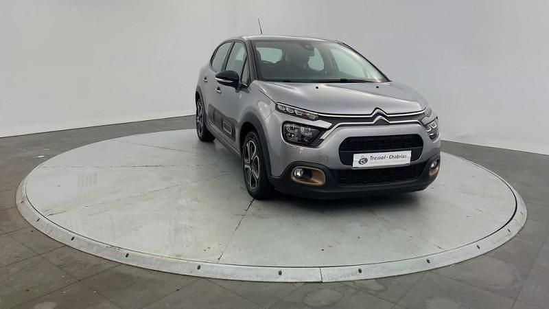 Gris Utilisé 2023 Citroën C3 PureTech Citadine | 12 259 € (Prix juste) - Image 1/4