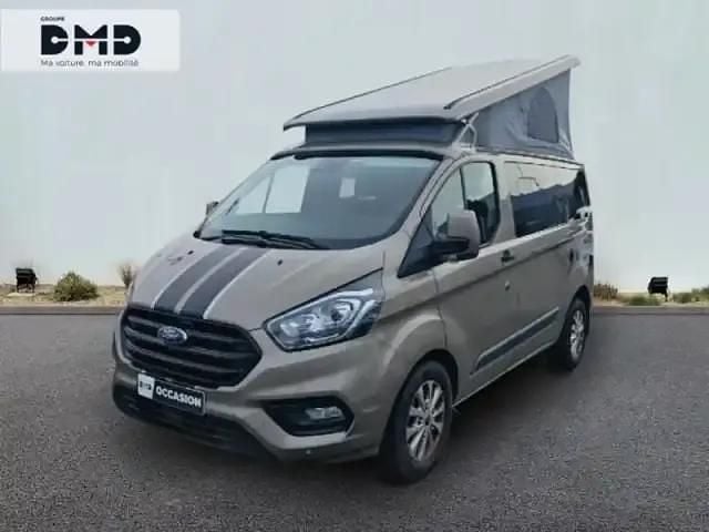Gris millenium métallisée Occasion 2023 Ford Transit Custom Trend Berline | 48 990 € - Image 1/4