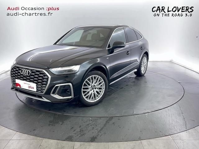 Occasion Audi Q5 Sportback S-Line 163 ch (119 kW) 2022 Noir mythe métallisé SUV