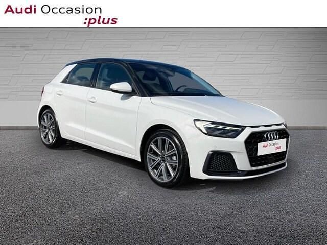 Occasion Audi A1 Sportback Design 116 ch (85 kW) 2026 Blanc glacier métallisé noir mythe métallisé Citadine
