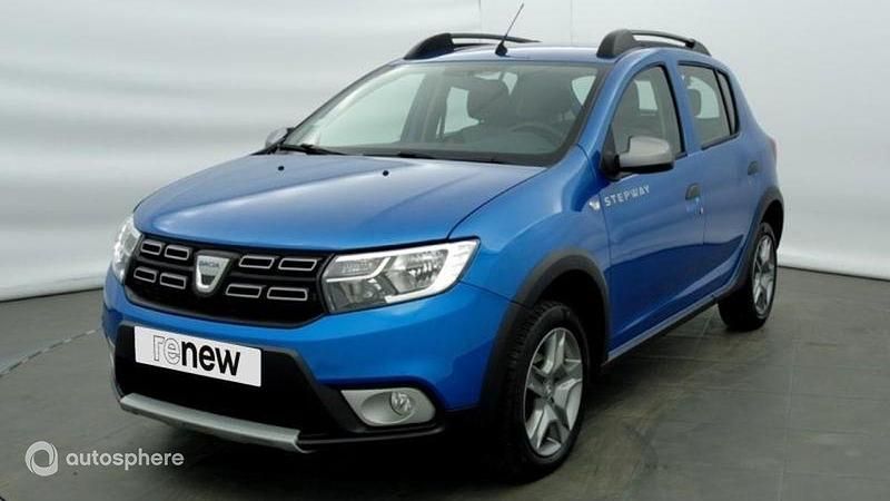 Bleu Utilisé 2020 Dacia Sandero Stepway Berline | 10 000 € (Bon prix) - Image 1/4