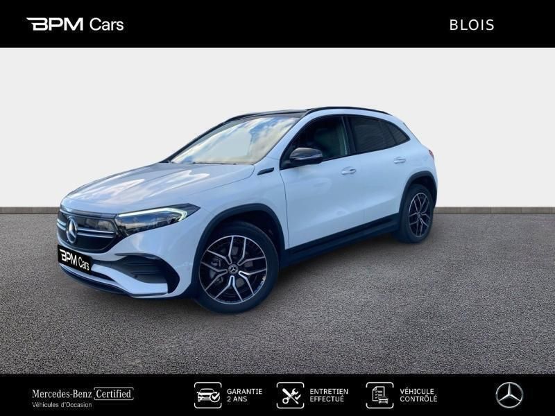 Blanc Utilisé 2022 Mercedes EQA250 AMG line SUV | 34 990 € (Prix juste) - Image 1/3