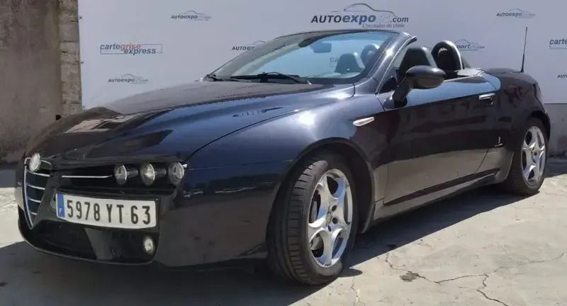 Noir Utilisé 2007 Alfa Romeo Spider Cabriolet | 9 500 € - Image 1/2
