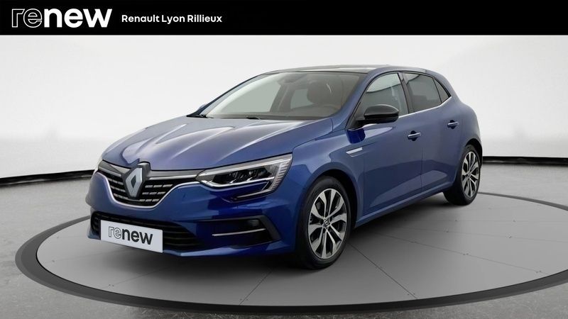 Bleu Utilisé 2024 Renault Mégane IV Techno Berline | 22 690 € (Prix juste) - Image 1/4