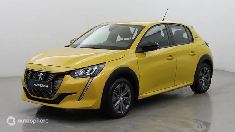 Jaune Utilisé 2023 Peugeot e-208 Style Citadine | 16 999 € (Bon prix) - Image 1/4