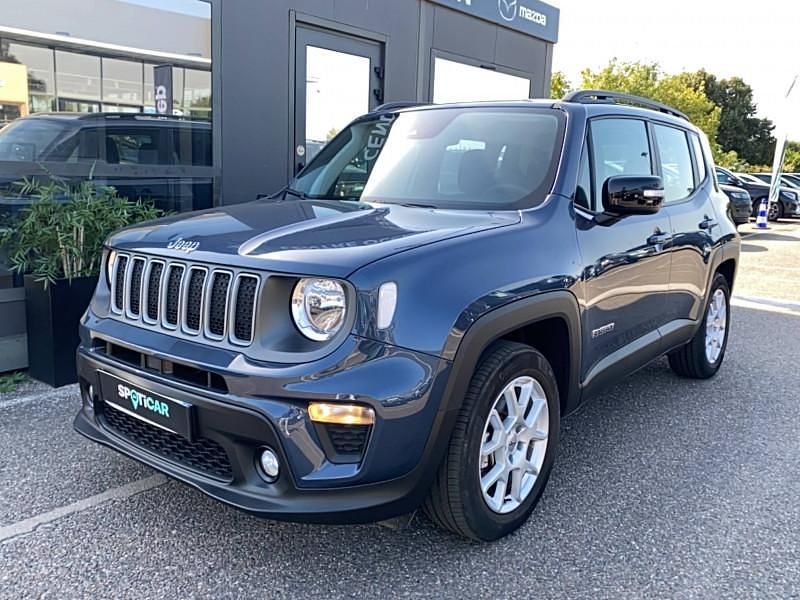 Bleu Utilisé 2023 Jeep Renegade Limited SUV | 22 990 € (Prix juste) - Image 1/4