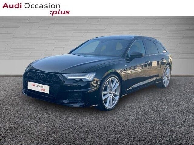 Nouvelle Audi A6 S-Line 299 ch (219 kW) 2025 Noir mythic métallisé Break