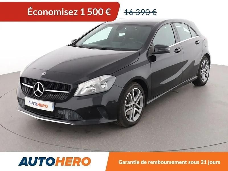 Noir Utilisé 2017 Mercedes A160 Berline | 14 890 € (Super prix) - Image 1/2