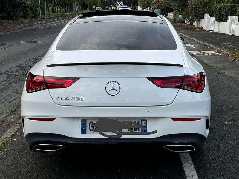 Occasion Mercedes CLA250 AMG line 224 ch (164 kW) 2019 Blanc Berline