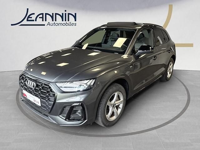 Gris daytona nacré Utilisé 2022 Audi Q5 S-Line SUV | 43 490 € (Prix juste) - Image 1/4