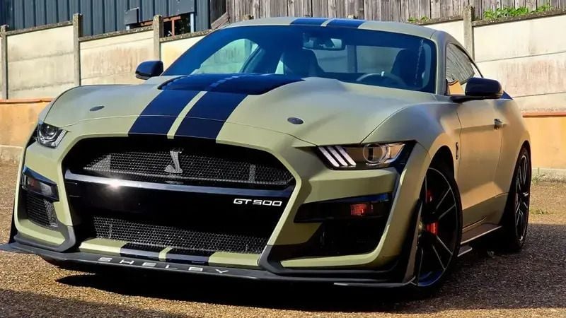 Vert Utilisé 2020 Ford Mustang Coupé | 119 000 € - Image 1/4